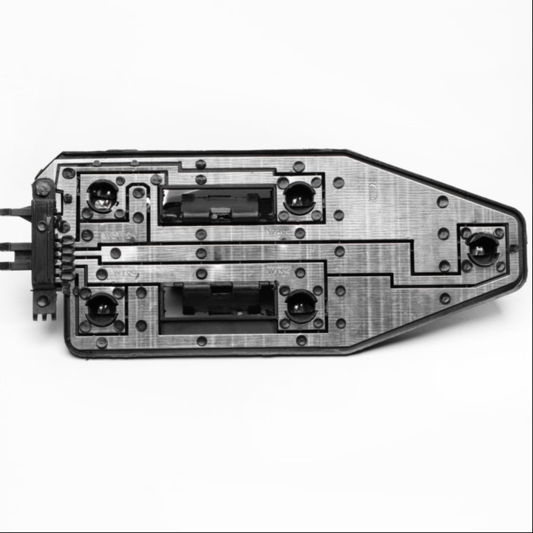 مدار چراغ خطر پژو آردی برند جمع ساز سمت چپ
